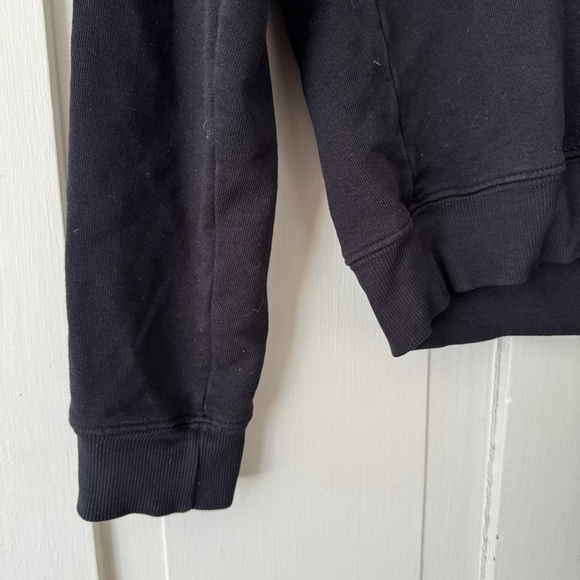 Joah Brown Black Low V Back “Get It” Sweatshirt - Picture 11 of 14